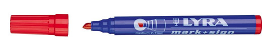 LYRA-Filzschreiber, rot 111 - ca.2-6 mm