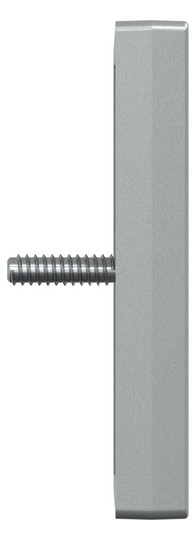 Zentralplatte Sat/TV/Radi System M alu Schraubbef 3f
