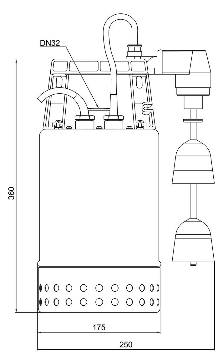 Zehnder-Pumpen Schmutzwasser-Tauchpumpe E-ZW 65 KS, Edelstahl
