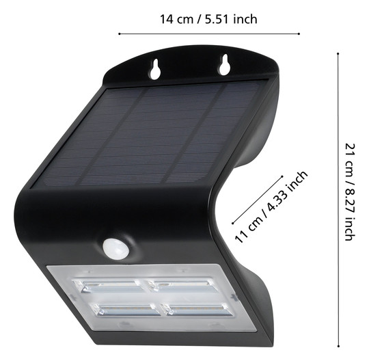 EGLO LED-Solar Wandleuchte        900255 