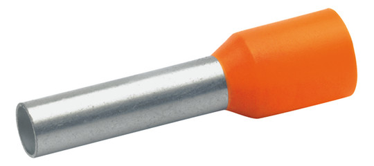 Aderendhülse 4qmm 12mm isol PP or Cu Polypropylen (PP) verzinnt