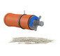 Crassus Schnellverschlussstopfen CSV 125, 118-142 mm, Länge 100 mm, EPDM/PVC