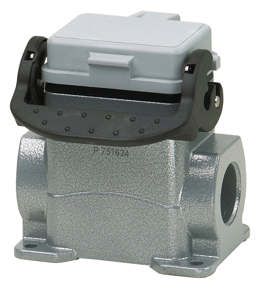 Sockelgehäuse Längsbügel Alu Klappd IP65 84x52x52mm seitl