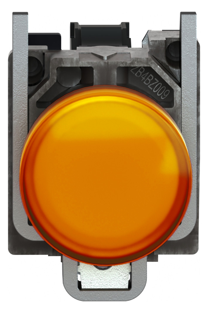 Leuchtmelder komplett 1f LED UC rnd fl Ø22,5mm or IP65