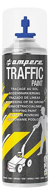 Bild Bodenmarkierspray Traffic Paint 500ml bl au - AMPERE TRAFFIC PAINT-0