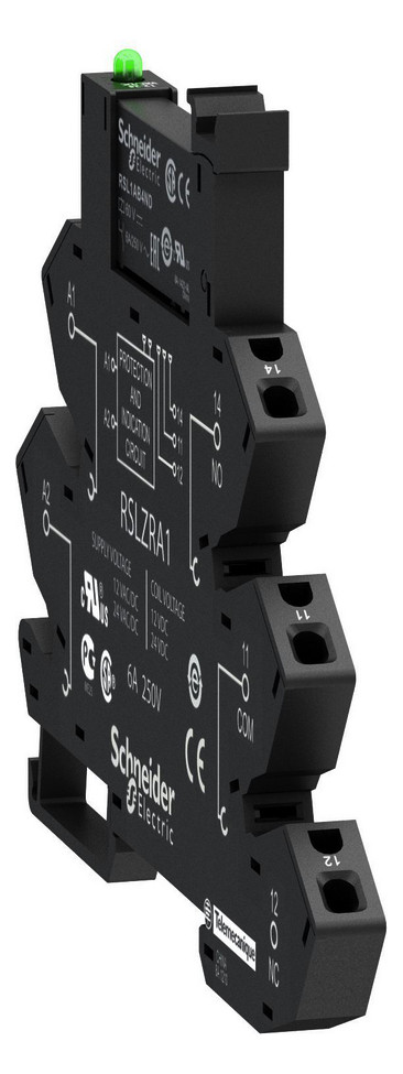 Relaissockel Federzug TS35 5Pins Hutschiene TH35 6,2x78,6x101mm