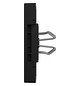 Zentralplatte USB sw einrasten m.Aufdr m.Beschr.Feld