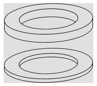 Sanit Dichtungs-Set für Spülkasten 961/2V