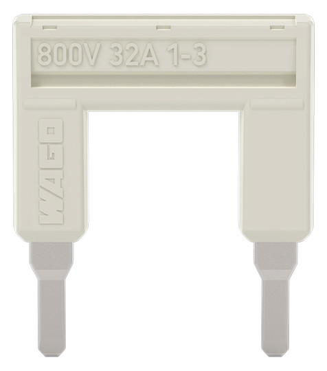 Querverbinder 2p Serie 2004 steckb isol 32A m.Berührungss
