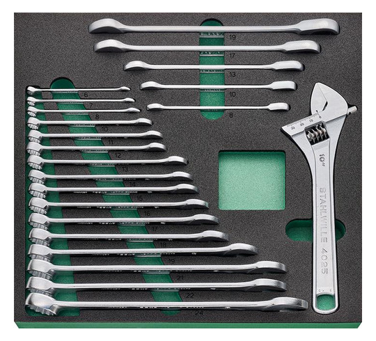 STAHLWILLE-Werkzeugmodul 2/3 Nr.TCS4 821/22 - 22-teilig,...