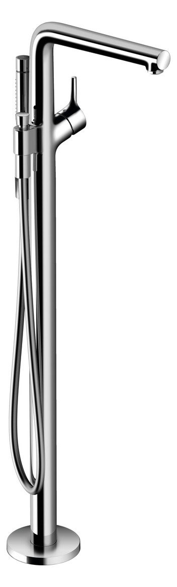 hansgrohe Fertigmontageset Talis S Wannen-Einhebelmischer, bodenstehend, chrom