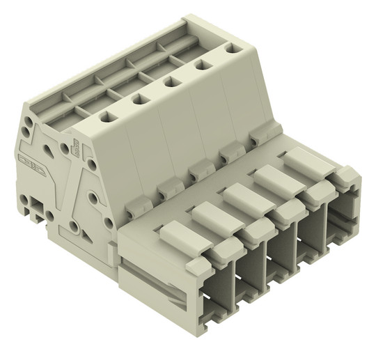 Verbindungsklemme 5p lgr Serie 831 41A 0,5-10qmm Thermopl 7,62mm Federzugans