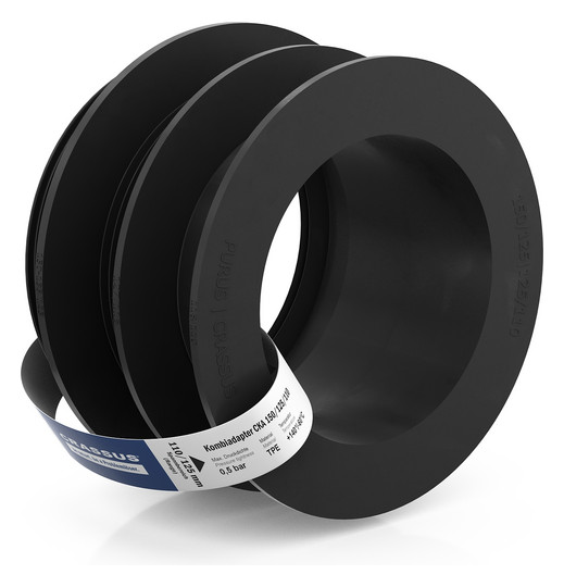 Crassus Kombiadapter CKA 150-125/110 mm, 0,5 bar