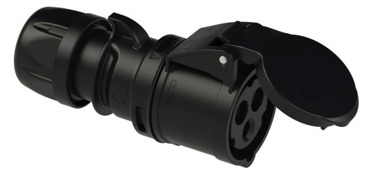 CEE-Kupplung 32A 3p 6h IP44/IP54  223-6x 