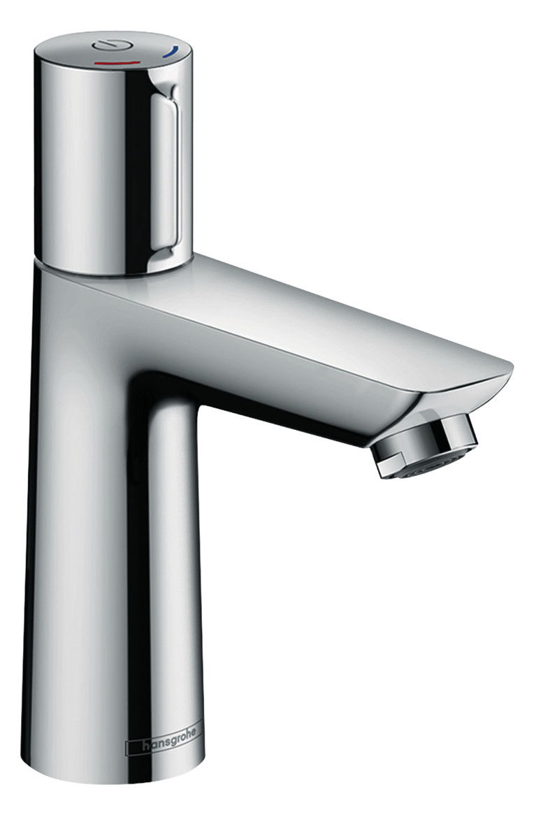 hansgrohe Waschtisch-Einhebelmischer 110 Talis Select E mit Zugstangen-Ablaufgarnitur, chrom