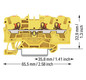 Reihenklemme 0,5-6qmm 1Etage 3kl ge 32A TS35 Hutschiene TH35