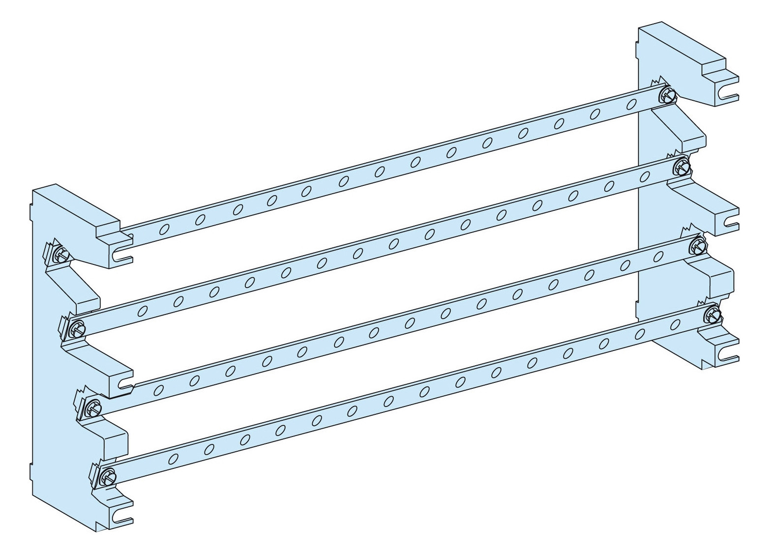 Hauptleitungsklemme 1Eing berührsich Schraube 4pol