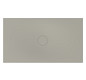Bette Duschfliese BetteAir 1600 x 900 mm, stone, Rechteck, glasierter Titan-Stahl