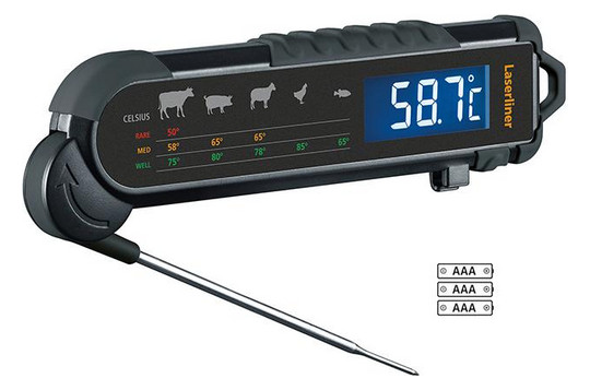 Laserliner-Kontaktthermometer ThermoMaitre - -40-230°C