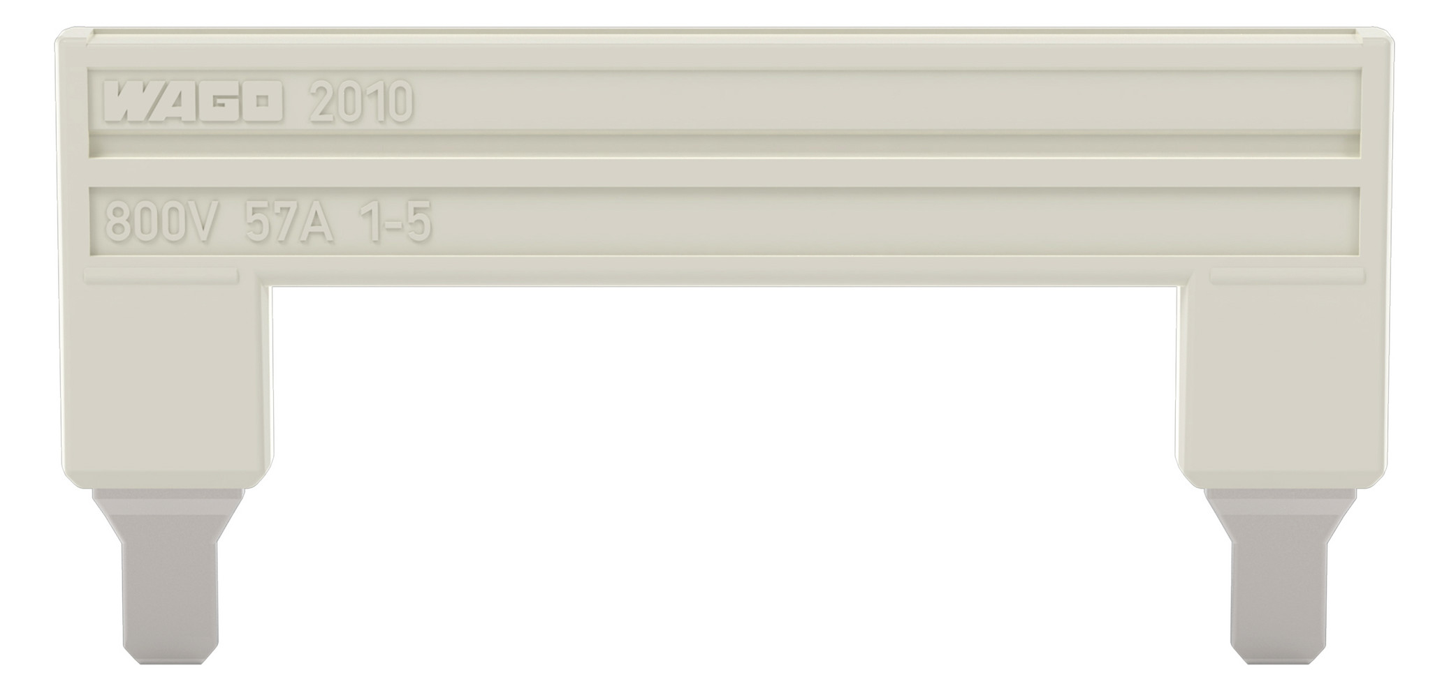 Querverbinder 2p Serie 2010 steckb isol 57A m.Berührungss