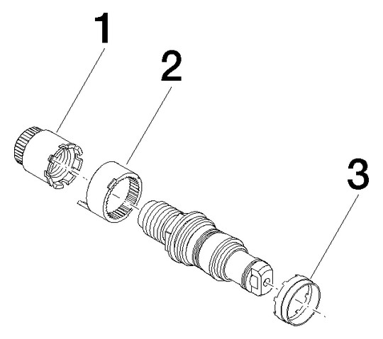 DO Thermostatkartusche Ersatzteile 90150205200 M30 x1,5 mm, 26 l/min.