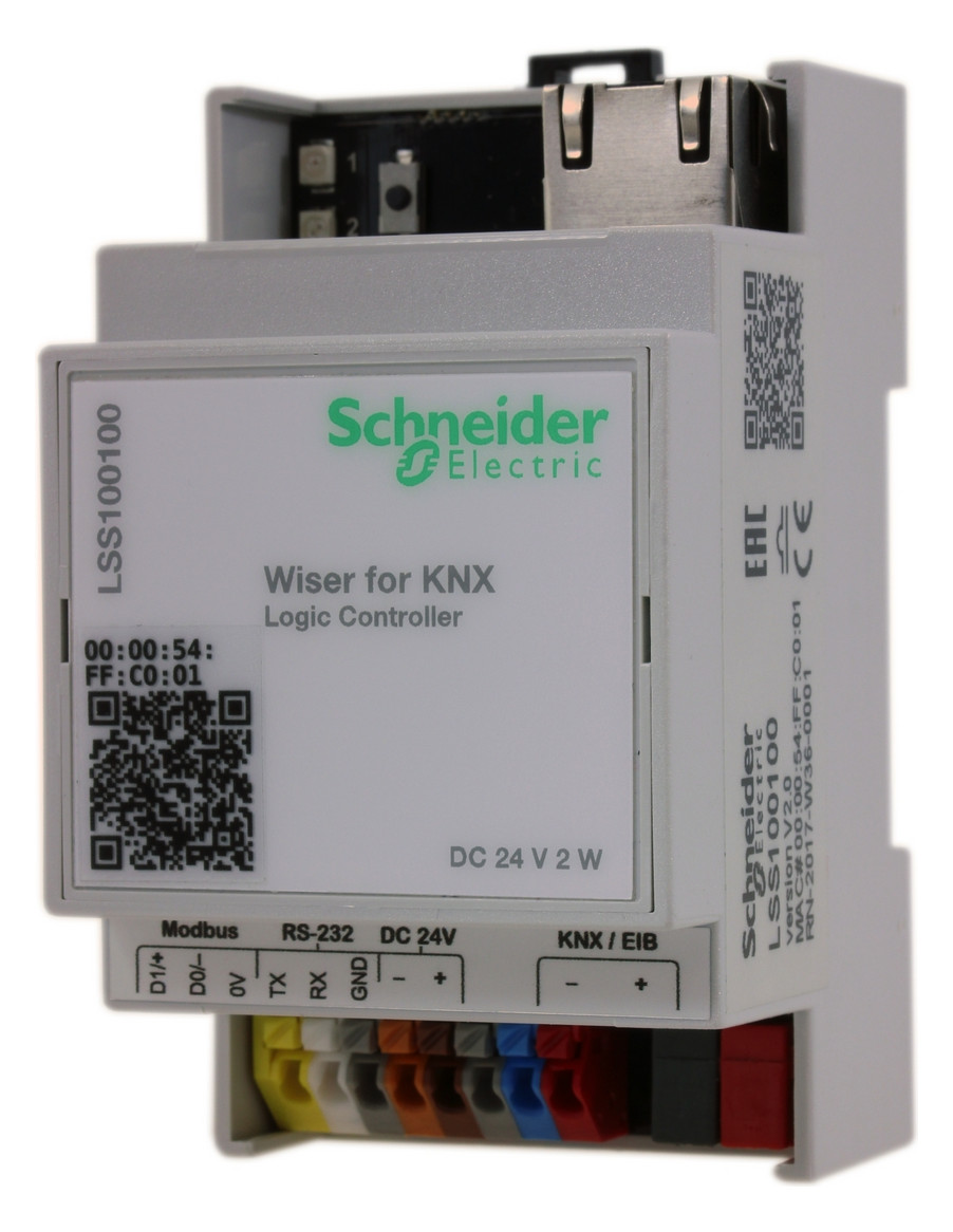 Schnittstelle KNX REG 24V LED 3TE IP20 m.LED-Anz