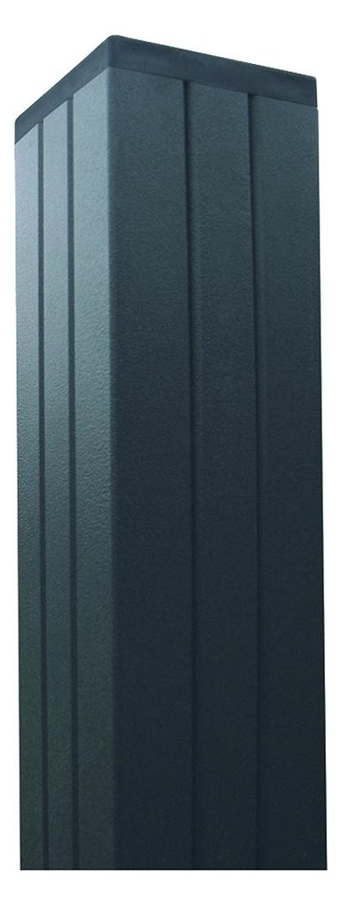 Bild Aluminium TOR-Pfosten für Steckzaunserien 68x68x2400mm, verstärkt ANTHRAZIT - n.a.-0