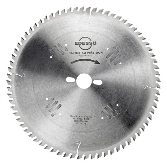 EDESSÖ-HW-Kreissägeblatt KW - 300x3,5x30mm, 72 Z