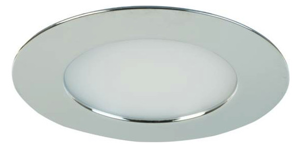 LED-Einbaustrahler 3,3W 2900K 210lm Konv chr glz 1LED ST IP44 RF:hochglänzend