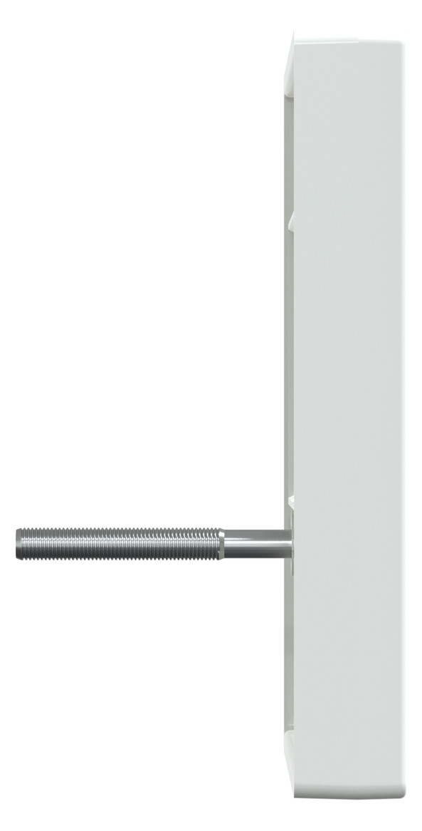 Zentralplatte TAE 3f System M akws Schraubbef aktivweiß