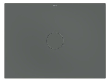 Bette Duschfliese BetteAir 1200 x 900 mm, smoke, Rechteck, glasierter Titan-Stahl