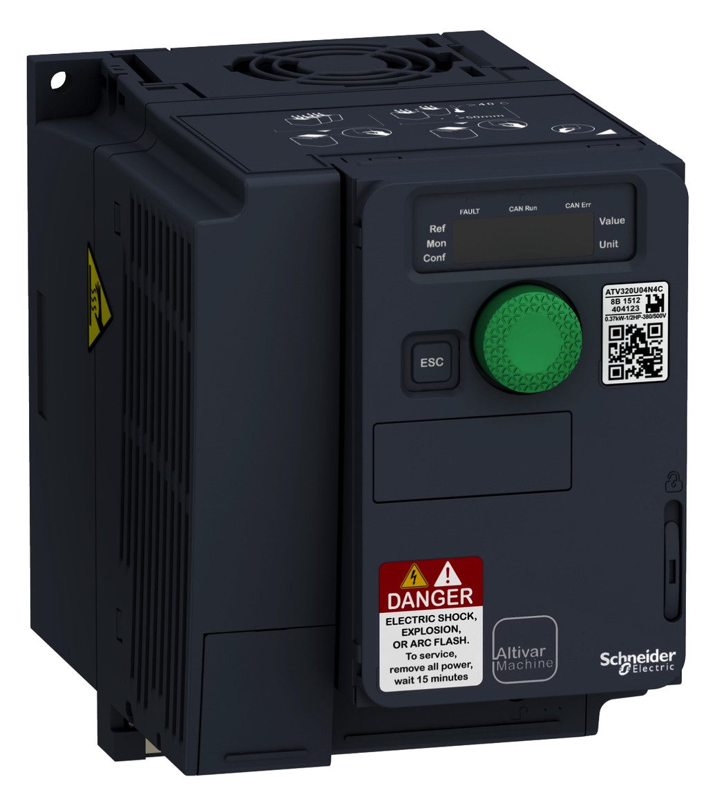 Frequenzumrichter lin=0,7 380-500V E3ph A3ph 599Hz 50/60Hz IP20 5%F 10%V