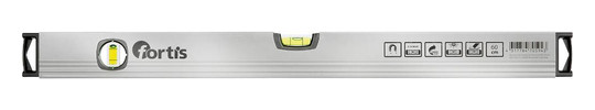 fortis-Leichtmetall-Magnet-Wasserwaage - 60cm