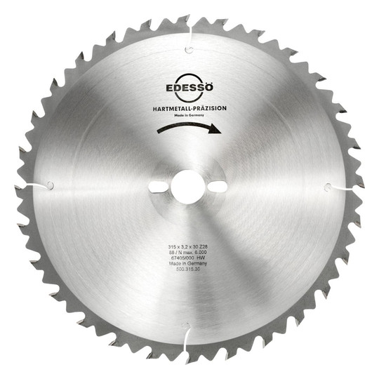 EDESSÖ-HW-Kreissägeblatt - 315x3,2x30mm 28Z LWZ