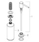 hansgrohe Spülmittelspender A41 Einbauversion, chrom