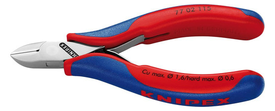 KNIPEX-Elektronik-Seitenschneider 7702 - 115 mm