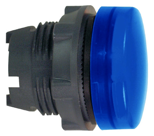 Leuchtmelder Front hoch rnd bl Ø22mm 1st Kst IP66