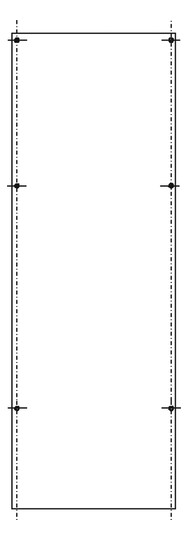 ABN PVC-Montageplatte AS-162    SY47434M 