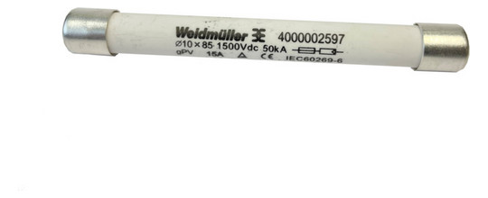 Weidmüller FUSE WSFL 10X85 15A 1K5V GPV 