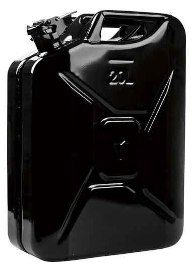 VALPRO-Stahlblech-Kraftstoffkanister, tiefschwarz - 20l