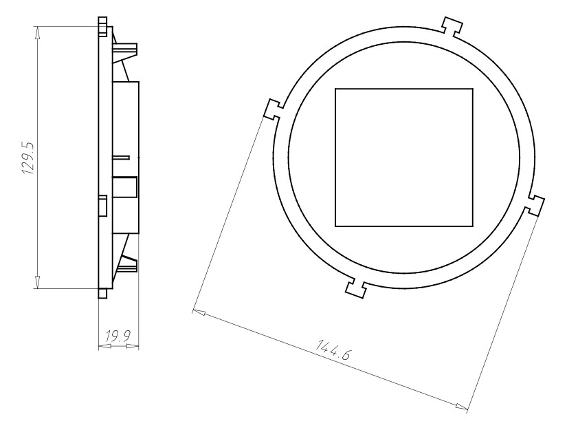Frontteil HaloX Zubehör