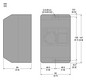 Leergehäuse Schaltgeräte Kst IP55 Aufb 93x147x145,5mm Geeignet für NOT-AUS