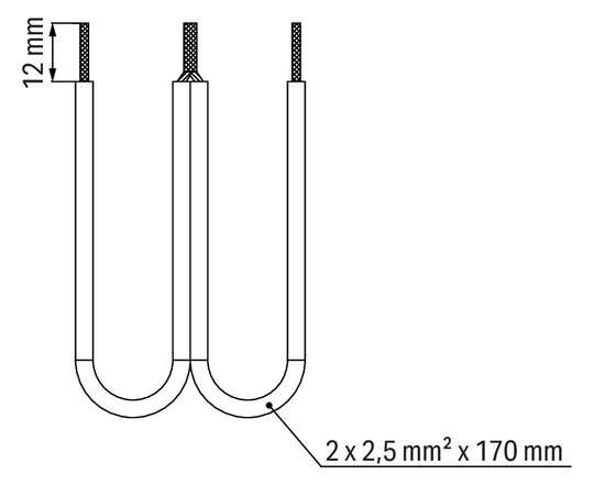 Drahtkettenbrücker 3p sw Serie 709 24A steckb isol m.Berührungss