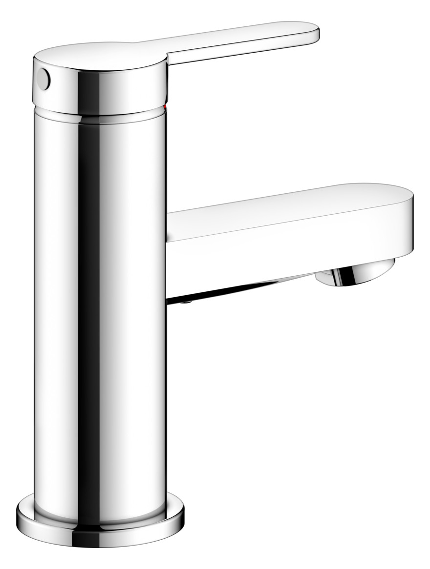 KEUCO Waschtisch-Einhebelmischer 60 IXMO Flat Ausladung 89mm, ohne Ablaufgarnitur, verchromt