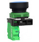 Drucktaster 1f bl rnd Ø22,5mm 1S IP30 fl Tastend