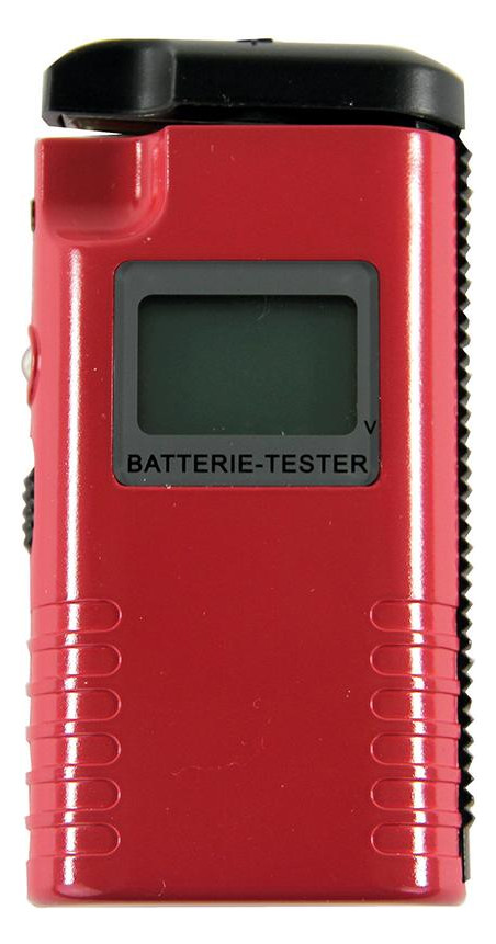 Bild Batterie Tester rot REV-0