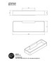 Giese Handtuchbügel Gifix Tono 200x67x30mm, verchromt