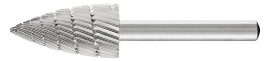 PFERD-HSS-Frässtift Spitzbogenform K - 16x30mm, Z3,...