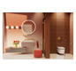 hansgrohe Handtuchhalter AddStoris Länge 445mm, zweiarmig, Wandmontage, Metall, brushed bronze