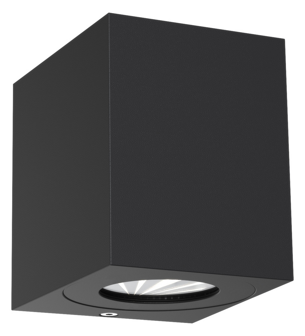 LED-Up/Down Leuchte Canto Kubi 2 10,6W 3000K 500lm sw Konv IP44 100x87x104mm